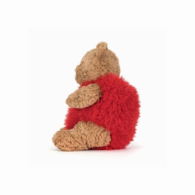 Jellycat Bartholomew 'Heartthrob' Bear USA | 06483ENXH